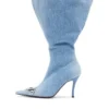 d-venus kb large Cizme D-Venus-Wide până la genunchi din denim d-venus kb large Cizme D-Venus-Wide până la genunchi din denim
