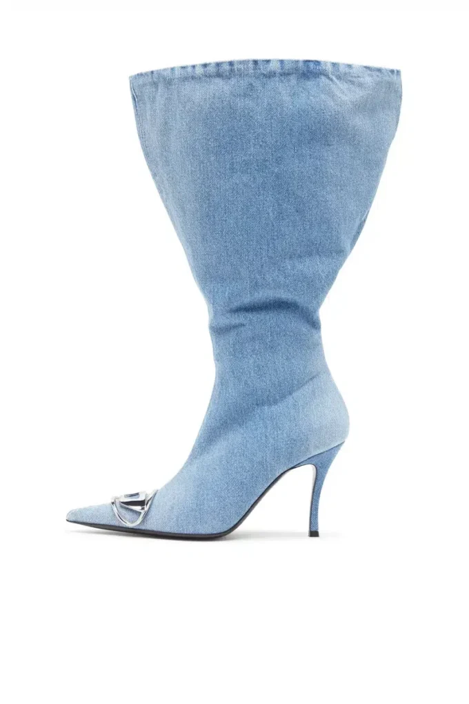 d-venus kb large Cizme D-Venus-Wide până la genunchi din denim d-venus kb large Cizme D-Venus-Wide până la genunchi din denim