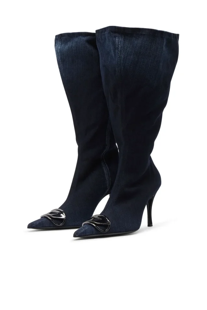 d-venus kb large Cizme D-Venus-Wide până la genunchi din denim d-venus kb large Cizme D-Venus-Wide până la genunchi din denim