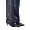 d-venus kb slouchy Cizme D-Venus-Slouchy până la genunchi din denim