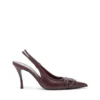 d-venus sb Pantofi cu baretă D-Venus-Burgundy din piele nappa d-venus sb Pantofi cu baretă D-Venus-Burgundy din piele nappa