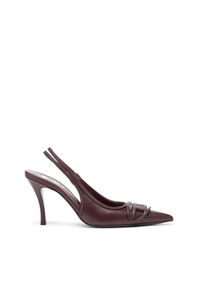 d-venus sb Pantofi cu baretă D-Venus-Burgundy din piele nappa d-venus sb Pantofi cu baretă D-Venus-Burgundy din piele nappa