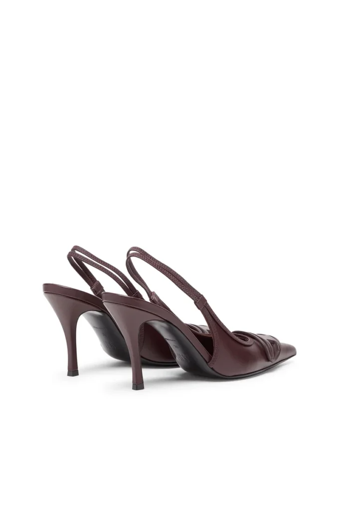 d-venus sb Pantofi cu baretă D-Venus-Burgundy din piele nappa d-venus sb Pantofi cu baretă D-Venus-Burgundy din piele nappa