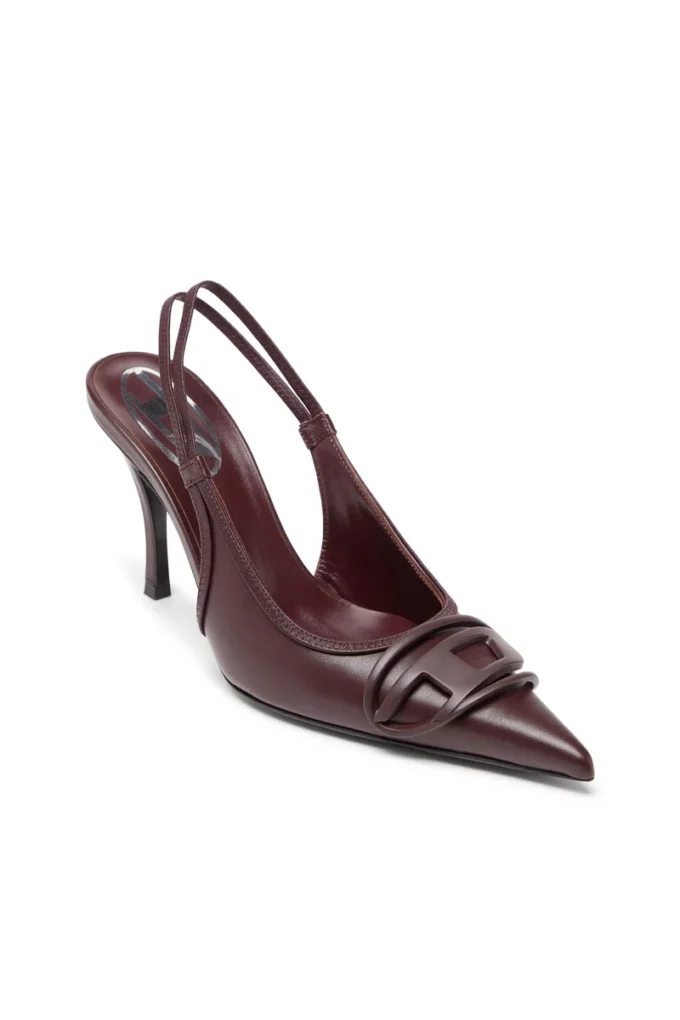 d-venus sb Pantofi cu baretă D-Venus-Burgundy din piele nappa d-venus sb Pantofi cu baretă D-Venus-Burgundy din piele nappa