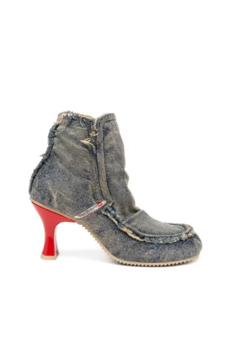 d-woodstock heel ab D-Woodstock – Cizme din denim cu toc