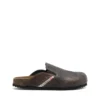 d-woodstock slip-on D-Woodstock-Clogs din piele de căprioară cu efect craquelé d-woodstock slip-on D-Woodstock-Clogs din piele de căprioară cu efect craquelé