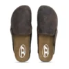 d-woodstock slip-on D-Woodstock-Clogs din piele de căprioară cu efect craquelé d-woodstock slip-on D-Woodstock-Clogs din piele de căprioară cu efect craquelé