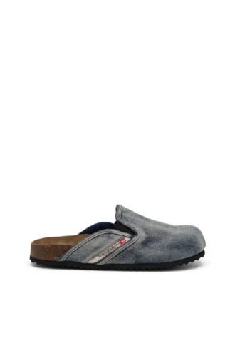 d-woodstock slip-on D-Woodstock-Denim mules