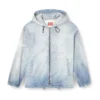 d-wynny jogg Jachetă cu glugă din denim JoggJeans cu efect de decolorare imprimat d-wynny jogg Jachetă cu glugă din denim JoggJeans cu efect de decolorare imprimat