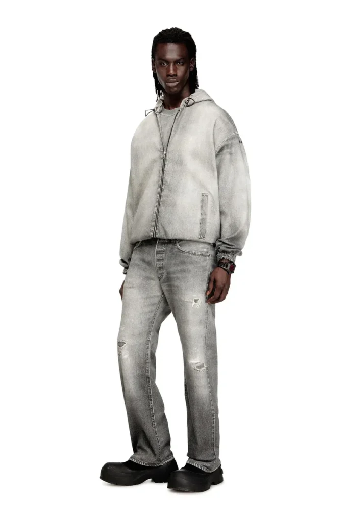 d-wynny jogg Jachetă cu glugă din JoggJeans trompe l’oeil d-wynny jogg Jachetă cu glugă din JoggJeans trompe l’oeil