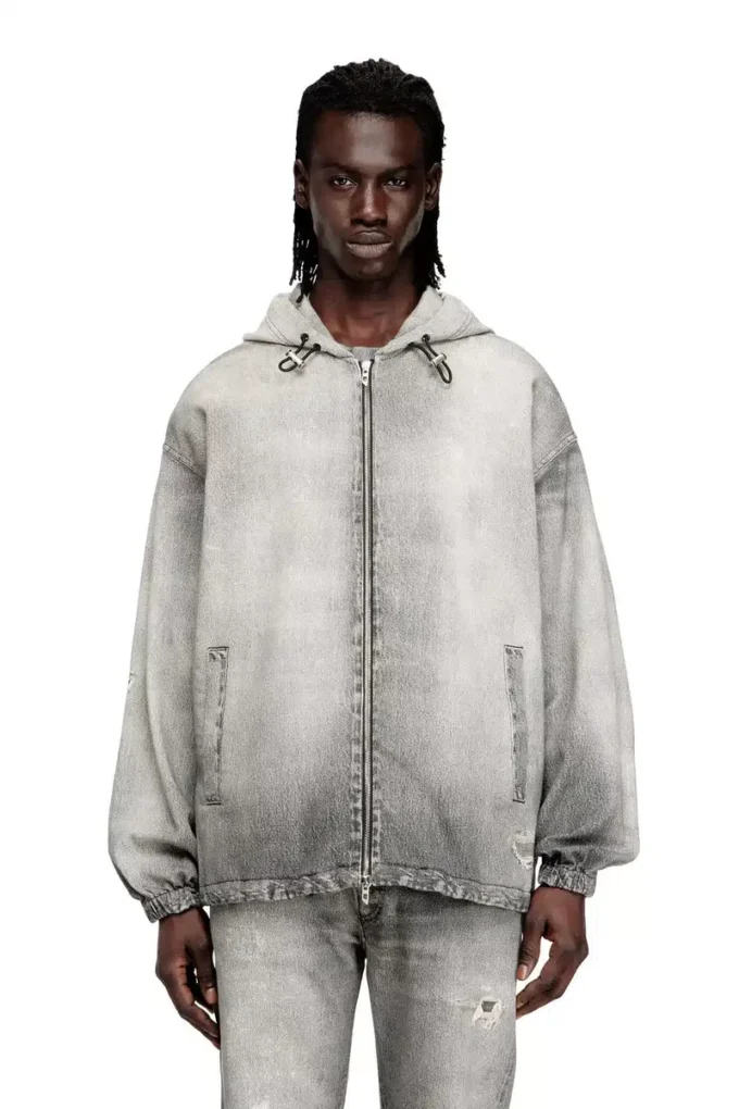 d-wynny jogg Jachetă cu glugă din JoggJeans trompe l’oeil d-wynny jogg Jachetă cu glugă din JoggJeans trompe l’oeil