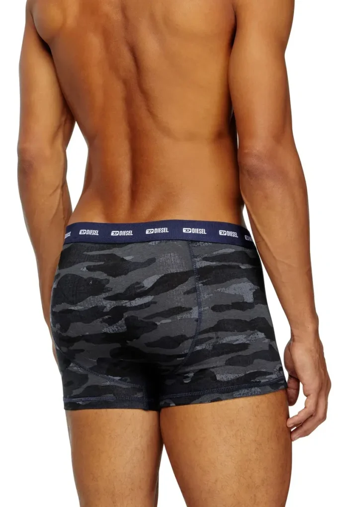 damien-utlt-3pack Set de 3 boxeri simpli și camuflați damien-utlt-3pack Set de 3 boxeri simpli și camuflați