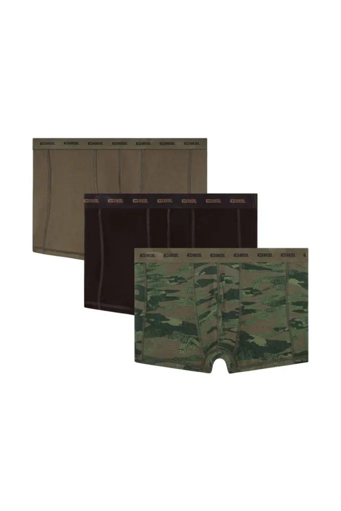 damien-utlt-3pack Set de 3 boxeri simpli și camuflați damien-utlt-3pack Set de 3 boxeri simpli și camuflați