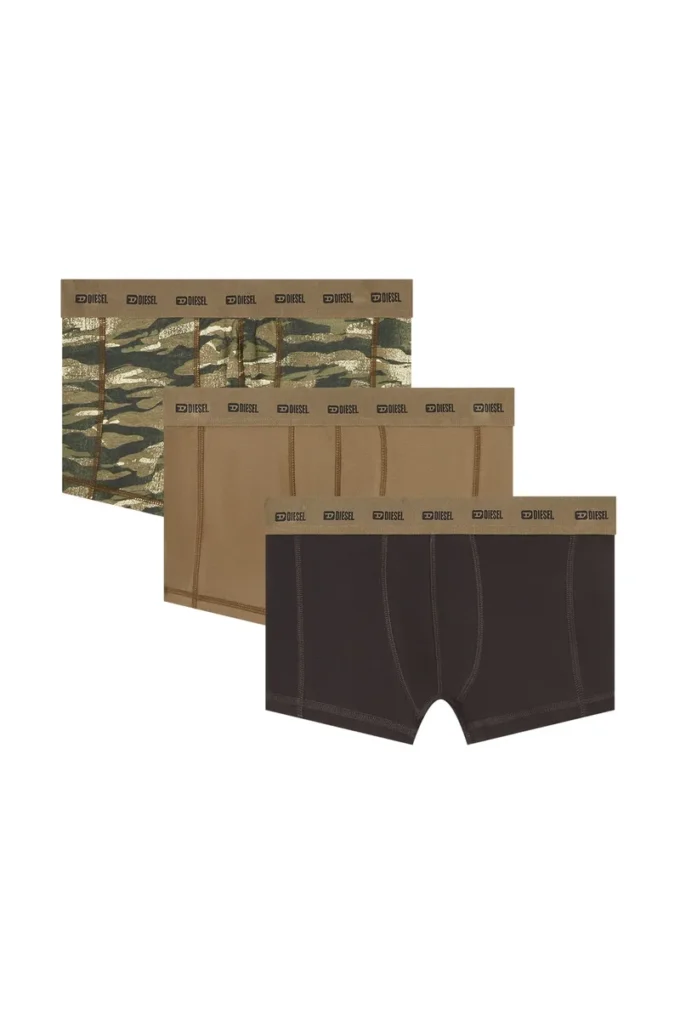 damien-utlt-3pack Set de 3 boxeri simpli și camuflați damien-utlt-3pack Set de 3 boxeri simpli și camuflați