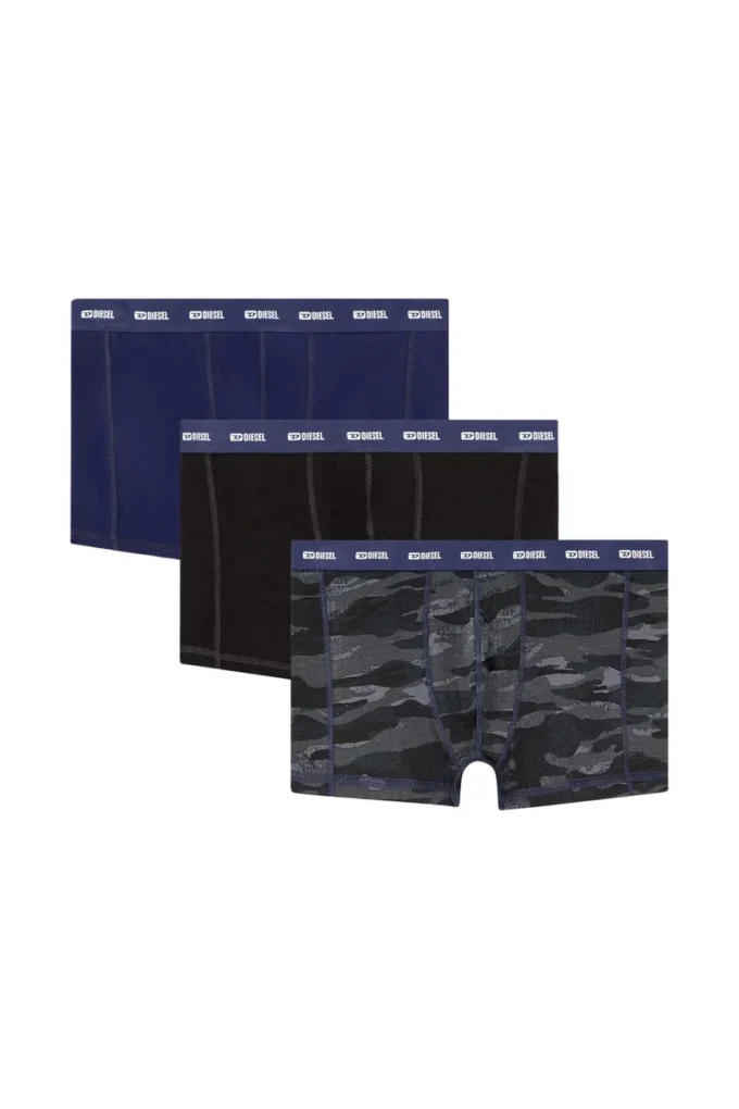 damien-utlt-3pack Set de 3 boxeri simpli și camuflați damien-utlt-3pack Set de 3 boxeri simpli și camuflați