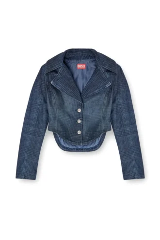 de-ali-s Jachetă scurtă din denim Prince of Wales