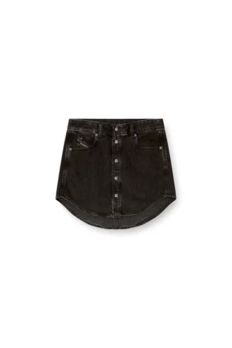 de-ard Fustă mini din denim cu nasturi în față