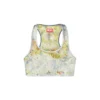 de-detop-fse Top scurt din denim devoré cu imprimeu floral