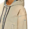 de-giri-crop jogg Hanorac cu glugă și fermoar din JoggJeans colorat