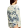 de-grafy-fsh Jachetă din denim cu țesătură în model houndstooth