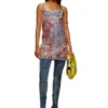 de-held-short-fse Rochie midi cu bretele din denim cu paiete de-held-short-fse Rochie midi cu bretele din denim cu paiete