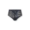 de-jizz-fsh2 Pantaloni scurți din denim cu imprimeu houndstooth tie-dye de-jizz-fsh2 Pantaloni scurți din denim cu imprimeu houndstooth tie-dye
