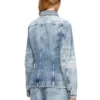 de-katerin-fsh Jachetă ajustată din denim de bumbac și cânepă tratat cu laser de-katerin-fsh Jachetă ajustată din denim de bumbac și cânepă tratat cu laser
