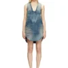 de-laris-dress-s Rochie scurtă din denim marmorat de-laris-dress-s Rochie scurtă din denim marmorat