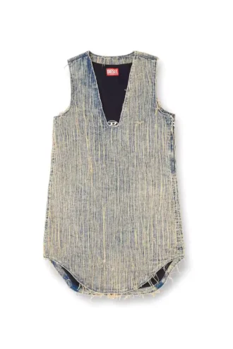 de-laris-dress-s2 Rochie din denim cu efect uzat