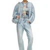 de-marge-fse Jachetă oversized din denim cristal de-marge-fse Jachetă oversized din denim cristal