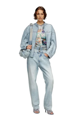 de-marge-fse Jachetă oversized din denim cristal