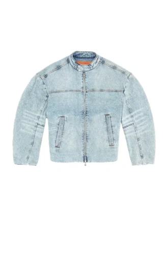 de-marge-fse Jachetă oversized din denim cristal