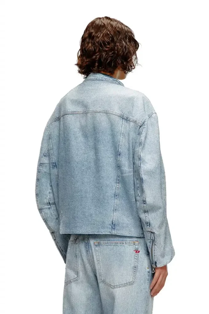 de-marge-fse Jachetă oversized din denim cristal de-marge-fse Jachetă oversized din denim cristal