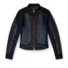 de-morny-s Jachetă în stil biker din denim bicolor de-morny-s Jachetă în stil biker din denim bicolor