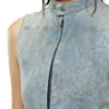 de-nata-fse Top din denim cu detalii biker, ca o a doua piele de-nata-fse Top din denim cu detalii biker, ca o a doua piele