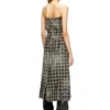 de-olivia-fsh Rochie midi din denim cu imprimeu în zig-zag de-olivia-fsh Rochie midi din denim cu imprimeu în zig-zag