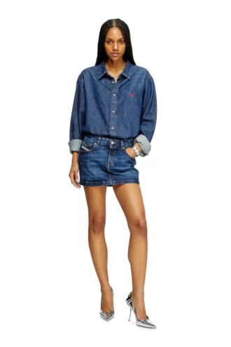 de-ron Fustă mini din denim