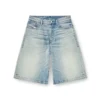 de-sire-short Pantaloni scurți din denim cu efect uzat de-sire-short Pantaloni scurți din denim cu efect uzat