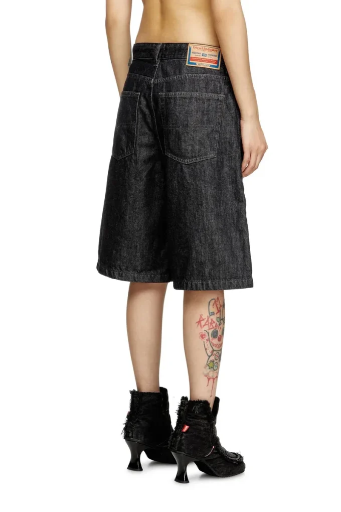 de-sire-short Pantaloni scurți din denim spălat