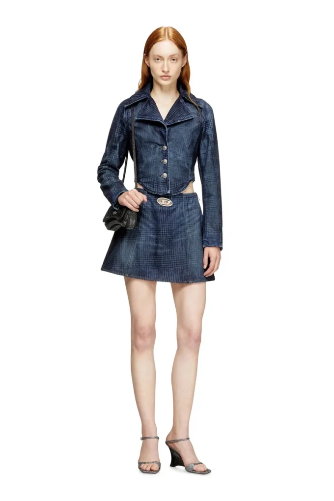 de-sweny-s1 Fustă mini din denim Prince of Wales de-sweny-s1 Fustă mini din denim Prince of Wales