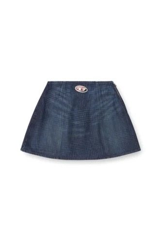 de-sweny-s1 Fustă mini din denim Prince of Wales