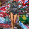 de-tapi-fsh1 Top fără mâneci din denim cu imprimeu tie-dye în model pied-de-poule
