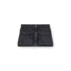 de-ton Fustă mini din denim cu țesătură batavia de-ton Fustă mini din denim cu țesătură batavia