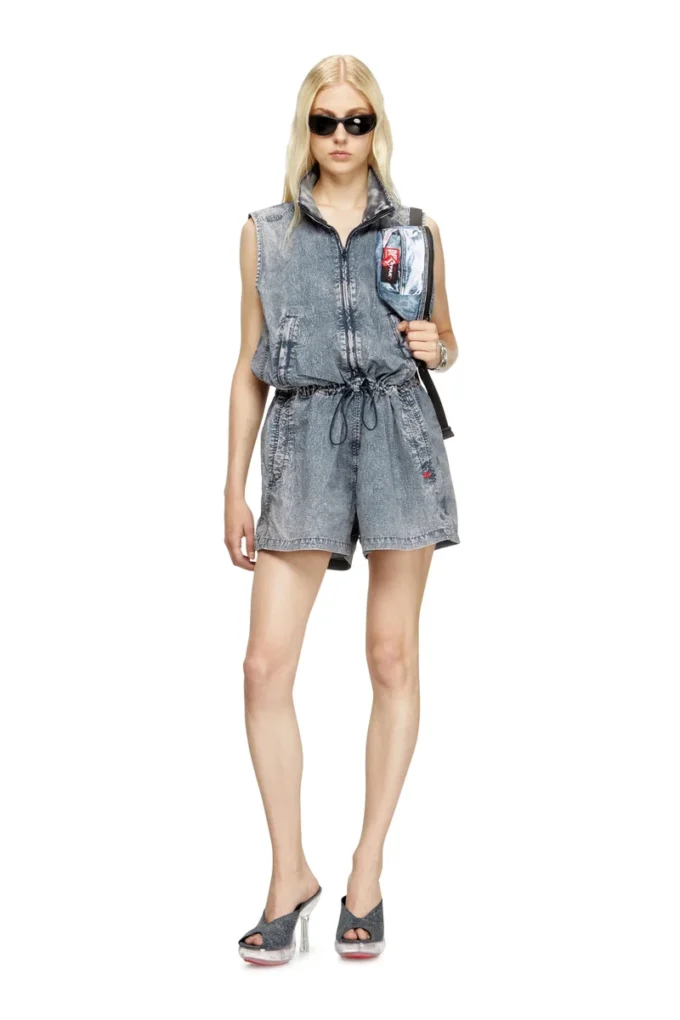 Diesel springer Sac de curea din denim trompe l’oeil Diesel springer Sac de curea din denim trompe l’oeil