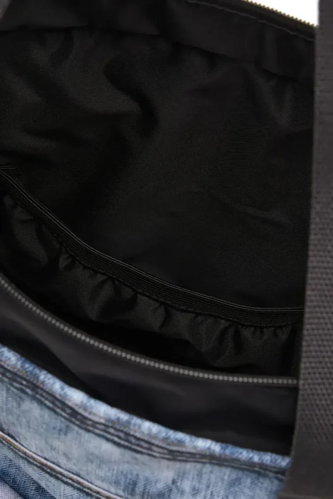 Diesel tote Geantă tote din denim trompe l’oeil Diesel tote Geantă tote din denim trompe l’oeil