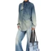 Diesel tote Geantă tote din denim trompe l’oeil Diesel tote Geantă tote din denim trompe l’oeil