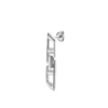 dl1348040 bijuterie din argint sterling Cercei cu logo D din argint sterling dl1348040 bijuterie din argint sterling Cercei cu logo D din argint sterling