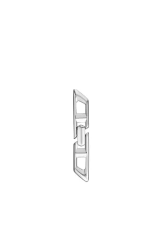 dl1348040 bijuterie din argint sterling Cercei cu logo D din argint sterling