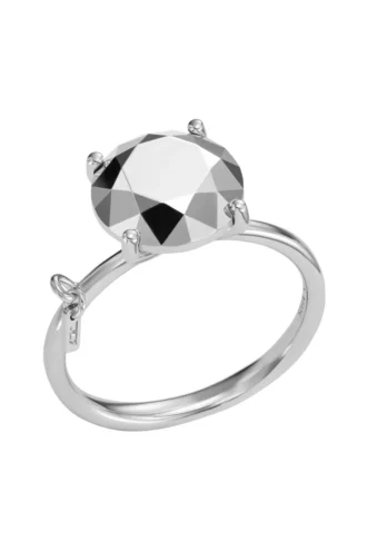 dl1353040 bijuterie din argint sterling Inel din argint sterling cu tăietură diamantată