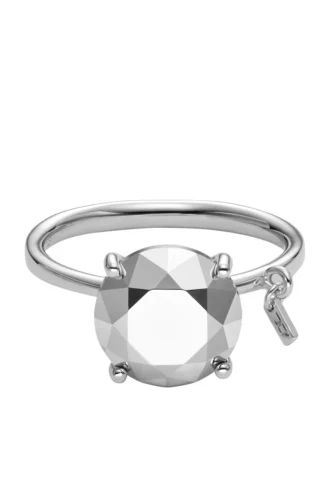 dl1353040 bijuterie din argint sterling Inel din argint sterling cu tăietură diamantată